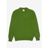 AT.P.CO A274S30OMEGA Koyu Yeşil Bisiklet Yaka Slim Fit Erkek Kazak