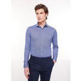 AT.P.CO A276JORDANJS01 Lacivert Slim Fit Gömlek Yaka Erkek Gömlek