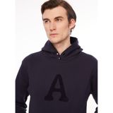 AT.P.CO Kapüşon Yaka Koyu Mavi Sweatshırt, XL, 5003113171, Koyu Mavi, erkek
