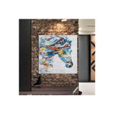 At Soyut El Yapımı Yağlı Boya Tablo 75x75cm