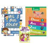 Ata 3.Sınıf Bil Bul Eğlen + Dikkat Akıl Zeka Oyunları