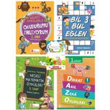 Ata 3.sınıf Okuduğumu Anlıyorum + Neşeli Matematik Öyküleri + Bil Bul + Dikkat Akıl Zeka Oyunları
