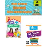 Ata 4.sınıf Okula Yardımcı Ev Çalışmam- 6 Lı Deneme Sınavı