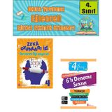 Ata 4.sınıf Okula Yardımcı Zeka Oyunları ile Derslerimi Öğreniyorum- 6 Lı Deneme Sınavı