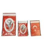 Ata Bayrak Seti - Atatürk Portreli ve Türk Bayraklı Ipli Bayrak 3'lü Set (Büyük + Orta Boy)