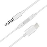 Ata Elektronik 1 Metre Type-C To Aux Kulaklık Çevirici Dönüştürücü 3.5mm Huawei Mate Xiaomi Samsung Htc Redmi Uyum Type-Ctoaux