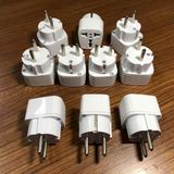 Ata Elektronik 10 Adet Amerikan Tipi Priz Dönüştürücü Fiş Çevirici Adaptörü Aparatı Topraklı Model