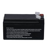 ATA ELEKTRONİK 12V 1.3Ah 12 Volt 1.3 Amper Kuru Tip Bakımsız Akü 12V 1,3Ah 10X5X4.3Cm