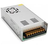 Ata Elektronik 12VOLT 30 Amper - 12 Volt Metal Kasa Fan Soğutmalı Metal Kalın Kasa Adaptör Trafo Tırafo 12V 30A 360W - Gümüş Grisi