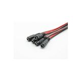 ATA ELEKTRONİK 5 Adet Jak Kablosu Fiş Güç Kaynağı 5.5*2.1mm 12v Dc Konnektörler Led Şerit Işık Güvenlik Kamerası