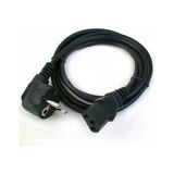 Ata Elektronik 5 Metre 5mt Power Kablo Güç Elektrik Kablosu C 13 C7 Pc Tv Projeksiyon Monitör Bilgisayar Kasası Pover Kablo 5mt