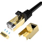 Ata Elektronik 5 Metre Cat 7 Patch Kablo Cat7 Ethernet Kablosu 10GBPS Internet Kablosu Cat7 10GBPS 600MHZ