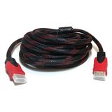 Ata Elektronik 5 Metre Ses ve Görüntü Kablosu Hdmı Gold Altın Kablo Full Hd 3D 1080P 4K Ip Örgülü
