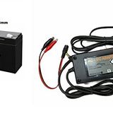 ATA ELEKTRONİK Ataelektronik Pilsan Uyumlu 6 Volt 7 Amper Akü 6V 7Ah Ve Şarj Cihazli Set Akü + Şarj Cihazi