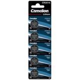 Ata Elektronik Camelion 5 Adet Cr 2016 Lithium Batery 3V 5'li Paket Gp CR2016 3V Lityum Para Pil 5'li Kartela