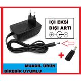 Ata Elektronik Casio CTK-560L CTK-571 CTK-573 CA-100 CA-110 CPS-101 CT-210 CT-240 CT-310 CT-360 CT-410V CT-460 CT-510 CT-605 CT-610 CT-615 CT-630 Klavye Piyano Özel Yapılmış Kablolu Adaptör ( Ucu Iç - Dışı + )