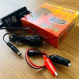 Ata Elektronik Çocuk Oyuncak Atv Utv Akülü Araç Araba 12 Volt Aküler Için Adaptör Şarj Cihazı Extra Maşalı Kablolu 1 Amper EXTRA timsah uçlu KABLOLU VOLTAJ Kesicili - Beyaz