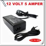 ATA ELEKTRONİK Güvenlik Kamera Dvr Kayıt Cihazı Adaptörü Trafo Tirafosu 12 Volt 5 Amper Plastik Kasa Adaptor