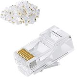 ATA ELEKTRONİK Kaliteli Rj45 Cat5 / Cat5E Ethernet Konnektör Soketi (100 Adet)