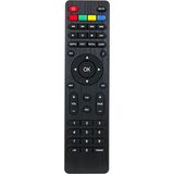 Ata Elektronik Korax Lıfos Hd Plus Kasalı Uydu Alıcı Cihazı Kumandası - Korax Black Box Hitech Lıfos Hd Sungate Vipstar Hd Uydu Kumanda - Lm Tuş