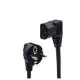 ATA ELEKTRONİK L tip 90 Derece Power Güç C13 Kablo TV TELEVİZYON Kasa Pc Monitör Bakır Elektrik 1.5 Mt 1,5 Metre