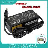Ata Elektronik Lenovo Uyumlu Muadil Ürün Ithalatçı Firma Garantili Ideapad G50-70 G70-70 Z40-70 Z50-70 Z50-75 Z70-80 Laptop M53 M73 M83 M93 M93P M700 M710 M720 M900 M910 M920 Notebook Şarj Adaptörü 20V 3.25A 65W