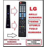 Ata Elektronik Lg AN-MR200 Sihirli Yerine Tuşlu Model Lg An Mr Yerine Sihirli Tüm Modeller ile Tam Uyumlu - Akıllı Tuşlu Model - Smart LCD LED Tv Televizyon Kumanda 930