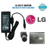 Ata Elektronik Lg Uyumlu LED Tv Monitör 19V 19.5V Uyumlu Adaptör 22'' 23'' 24'' 27'' 32"40"42" Iğneli Uç - 6.4mm 4.4mm
