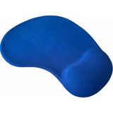 Ata Elektronik Mavi Yastıklı Bilek Destekli Silikon Jel Oyuncu Kaydırmaz Mouse Pad Ped Mousepad
