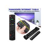 ATA ELEKTRONİK Panasonik İNTERNET TUŞLU - Panasonic N2QAYB000572 N2QAYB000487 EUR76280 EUR-7726020 kumanda