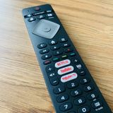 Ata Elektronik Philips Ambilight Tv Kumandası Tüm Modeller Için Phılıps Ambılıght Netflıx Rakuten Tv Tuşlu 43PUS6504/62 49PUS7101 PUS8507 55PUS7304 50PUS6704 LED Tv Kumandası