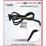 Ata Elektronik Philips BHS675/00 Straightcare Uyumlu Keratin Saç Düzleştirici Kablosu Remington S8540 Remington S5525 Arzum Belisa AR5024 Babyliss Marka ile Uyumlu Saç Düzleştirici ve Şekillendirici Kablosu
