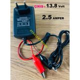 Ata Elektronik Pilsan Dolu Uj Toys Spark Expoler Uyumlu 12 Volt Aküler Için 2.5 Amper Akü Şarj Cihazı Adaptör + Otomatik Voltaj Kesicili + LED Işıklı + Extra Maşalı Kablolu + 2.5 Amper - 13.8 Volt Yeni Model