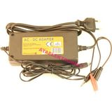 Ata Elektronik Pilsan Dynamic Uyumlu 12 V Akülü Araba Uyumlu 12 Volt Akü Şarj Cihazı Şarz Aleti Adaptör + Yerli Üretim + Otomatik Voltaj Kesicili + ( Max 13.8 Volt ) 3.5 Amper + Extra Maşalı Kablolu