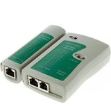 Ata Elektronik Rj 45 / Rj 11 Tester Cat5 Cat6 Internet Test Cihazı / Test Aleti Hızlı ve Kolay Kontrol Rj-45 Cate5/6/7 Ağ Kabloları ve RJ11 Kabloları Testi
