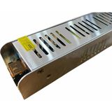 Ata Elektronik Slim Ince Kasa Trafo Tırafo 12V 10A 12 Volt 10 Amper Kamera Şerit LED Let Işık Adaptörü - Siyah