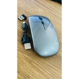 Ata Elektronik Slim Sessiz ŞARJ EDİLEBİLİR MOUSE Kendinden Pilli Bataryalı Laptop Uyumlu Kablosuz Wıreless Optik Fare Mouse Maus 2.4g USB şarzlı pilli - Siyah