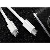 Ata Elektronik Type-C To Type-C Kablo Xiaomi Redmi Uyumlu Not 11 10 9 8 Pro Cep Telefonu Kablosu Veri Sync Kablosu Pd USB C Kablo Google Piksel 6 5 Pro Tipi C Şarj