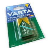 ATA ELEKTRONİK Yeni Seri Varta 9 Volt Şarjlı Pil 200Mah 9 Volt Mallory M1604 Am6F 6Lf62 Mn 1604 Pp3Hp 006P Pil