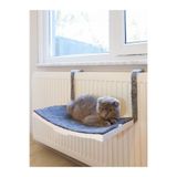 ATA HOME Kedi Petek Kalorifer Radyatör Yatağı Askılı Kedi Yatağı Hamağı Terası47X 27,5 Cm 18 Kg Beyaz L