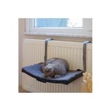 ATA HOME Kedi Petek Kalorifer Radyatör Yatağı Askılı Kedi Yatağı Hamağı Terası47X 27,5 Cm 18 Kg Siyah L