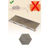 Ata Home Tırmata Yeni Ürün Doğal Düz Karton Kedi Tırmalaması Kedi Tırmalama Tahtası Kartonu 47X17 cm