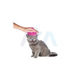 Ata Home Yumuşak Silikon Uçlu Kedi Köpek Kaşıma Yıkama Fırçası Vantuzlu Tarağı
