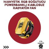 Ata Store Akıllı Dijital Kontrollü Soğutucu | Aı & Standart Mod | 7 Kanatlı Fan Tasarımı - Lisinya