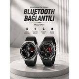 Ata Store Akıllı Saat Dokunmatik Ekran Sesli Görüşme ve Bildirim Görme Sağlık Takibi - Lisinya - Çok Renkli - Standart