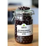 Ata Tekniği Edremit Tipi Sele Siyah Zeytin (2 Kg) – Uğurlu Organik
