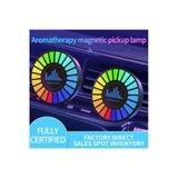 Ata Tuning Manyetik Rgb Led Işıklar, Sesle Aktive Mikrofon, Usb Şarj Edilebilir- Araç İçi & Oyun Dekoru