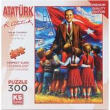 Ata ve Çocukları Puzzle 300 Parça