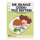 Ata Yayıncılık 1. Sınıf Kılavuz Çizgili Yazı Defteri Küçük Boy (dik Temel Harflerle)