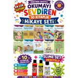 Ata Yayıncılık 1. Sınıf Öğretmen Tavsiyeli Okumayı Sevdiren 16 Sayfa 10 Kitaplık Hikaye Seti -3(Slime Set Hediyeli) - Hayır